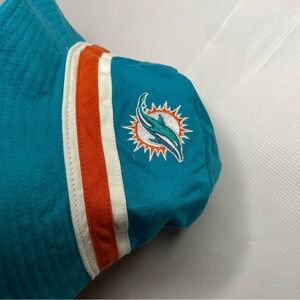 Teal and Orange Miami Dolphins Bucket hat NFL
